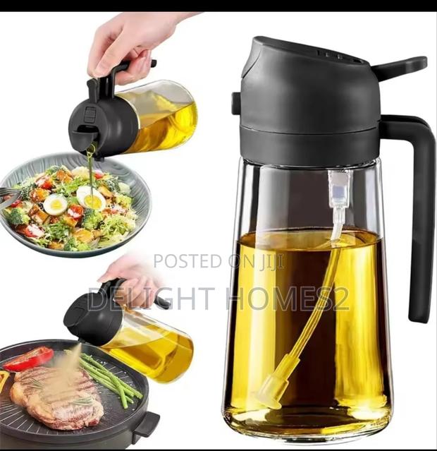 2 in 1 Oil Jar Sprayer Dispenser_car