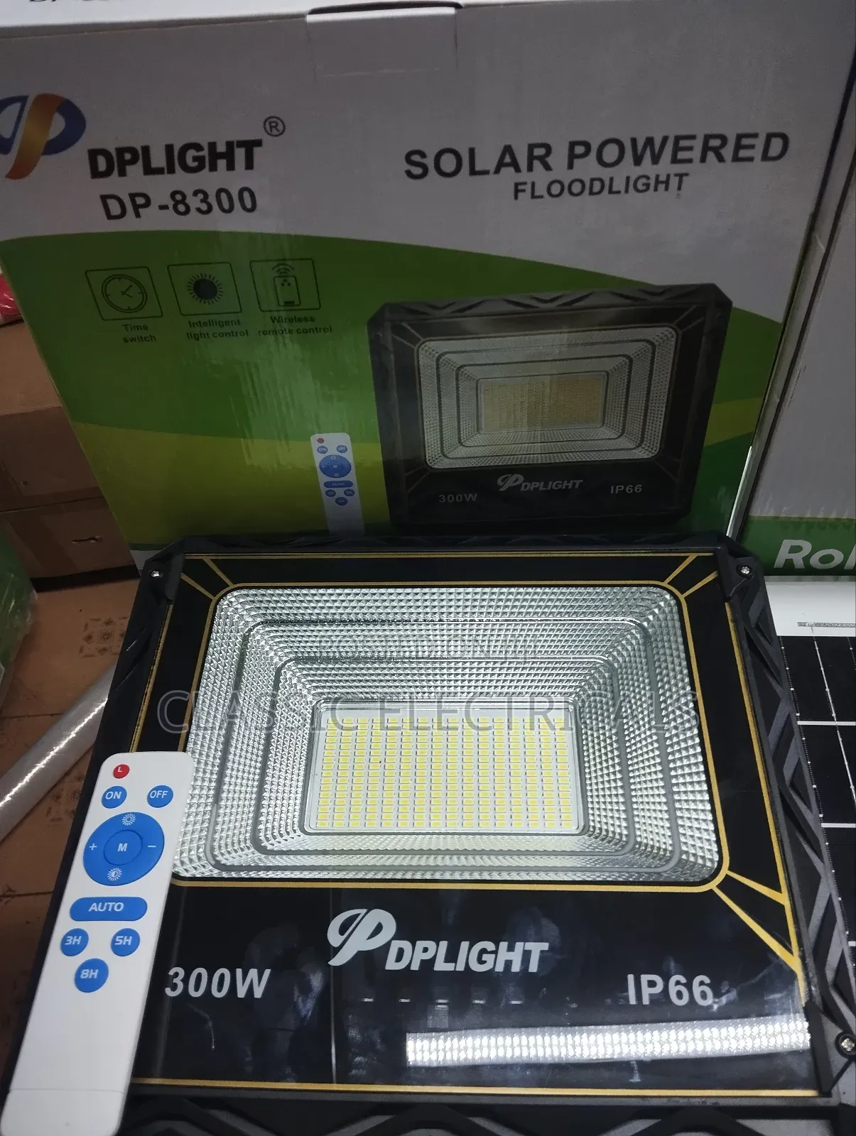 300 Watts Solar Powered Flood Lights