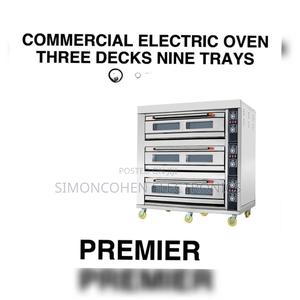 Premier Commercial Electric Oven Three Deck Nine Trays - thumbnail 2