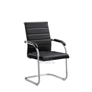 Office Waiting Chair : Executive Leather Visitor Chair