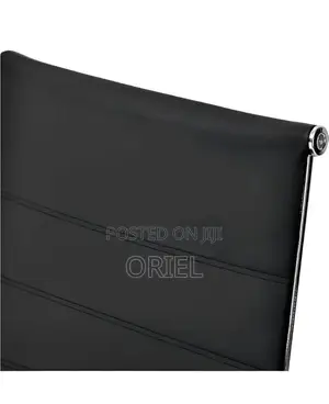Office Waiting Chair : Executive Leather Visitor Chair