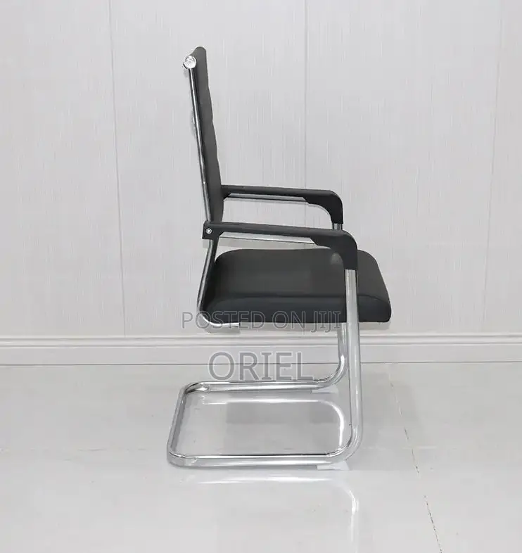 Office Waiting Chair : Executive Leather Visitor Chair