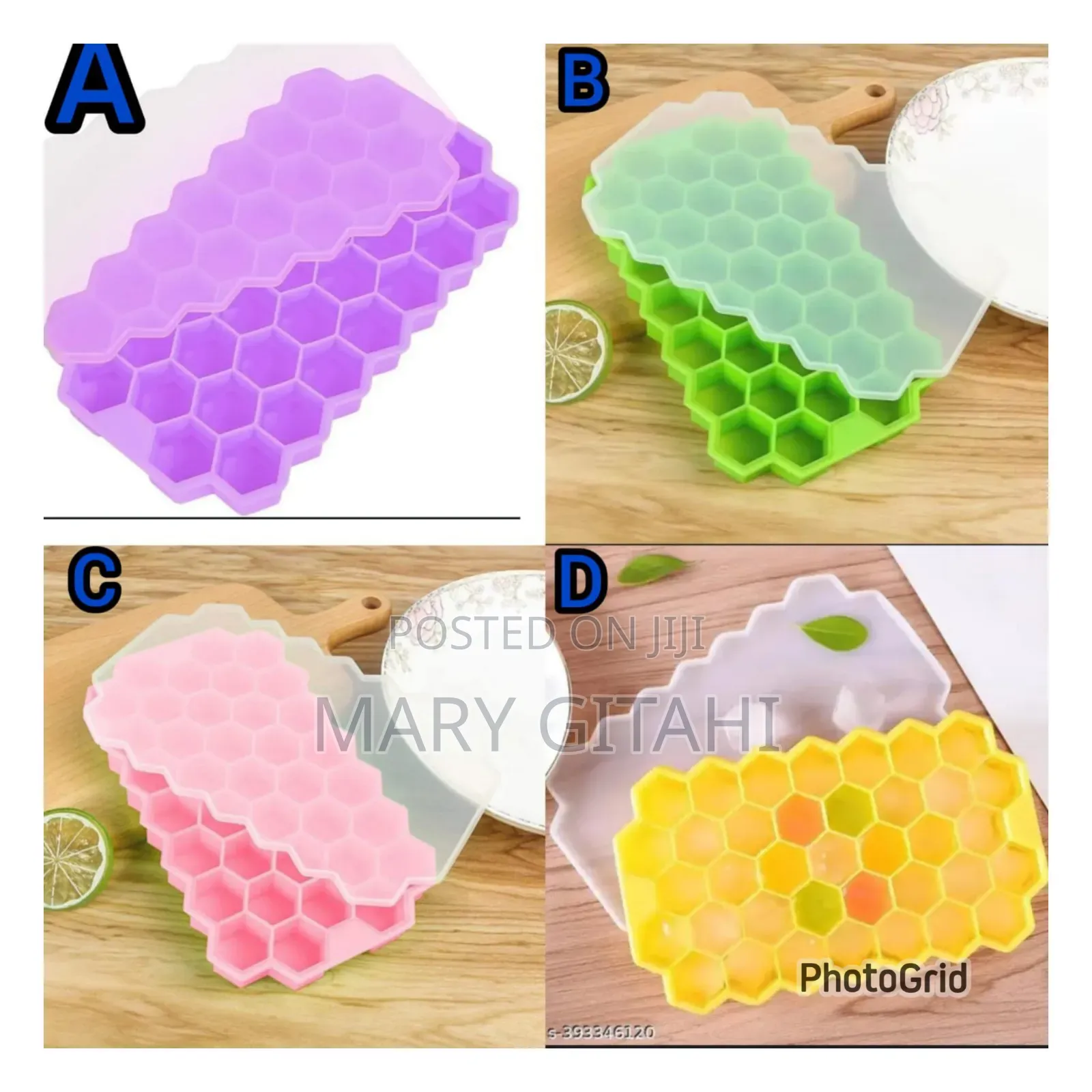 Honey Comb Like Ice Cube Mould