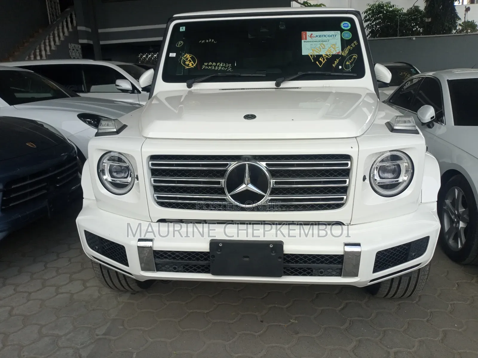 Mercedes-Benz G-Class G 350 d 2018 White