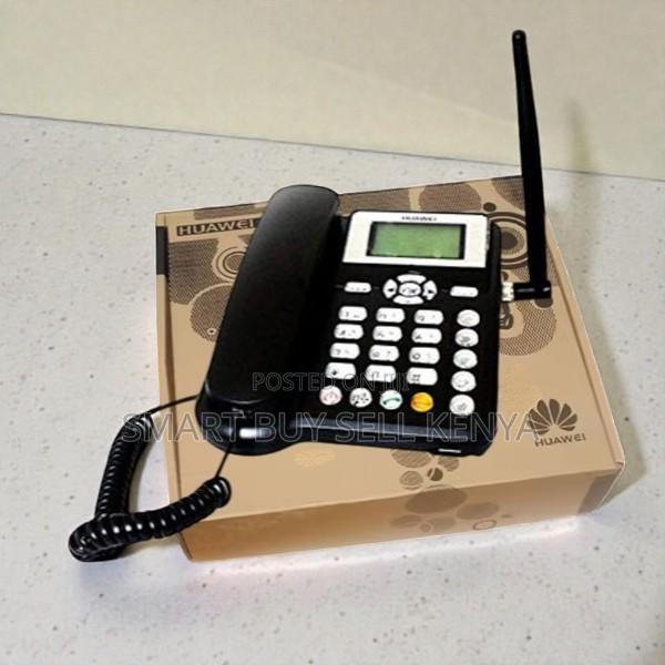 All Network Support Chargeable Huawei GSM Fixed Landline Desktop Phone - main view