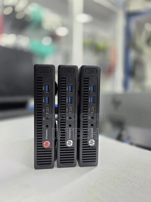 Desktop Computer HP EliteDesk 800 8GB Intel Core i5 SSD 256GB - thumbnail 3