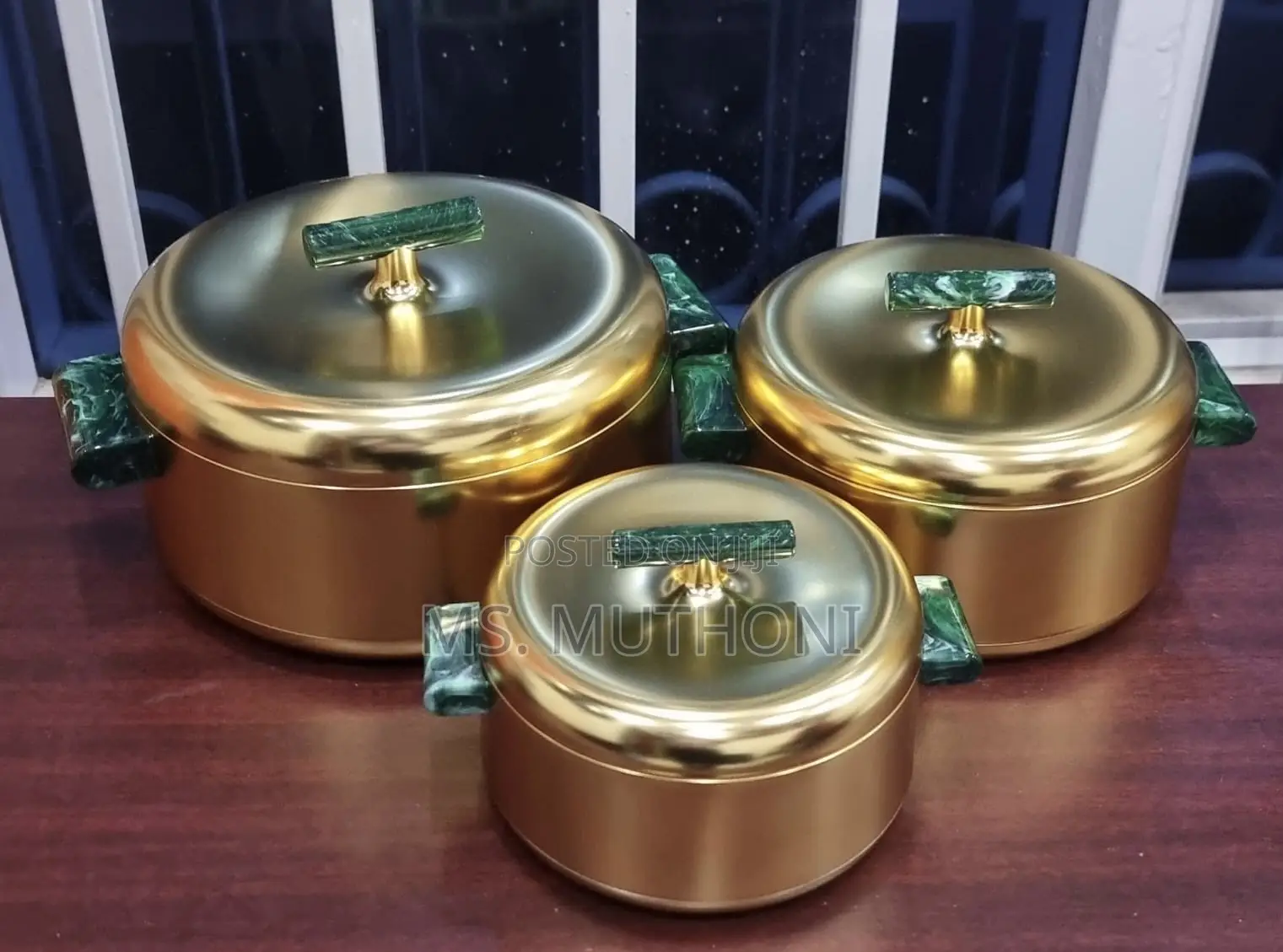Luuxry Very High Quality Forever Gold Insulated Hotpots Now Available