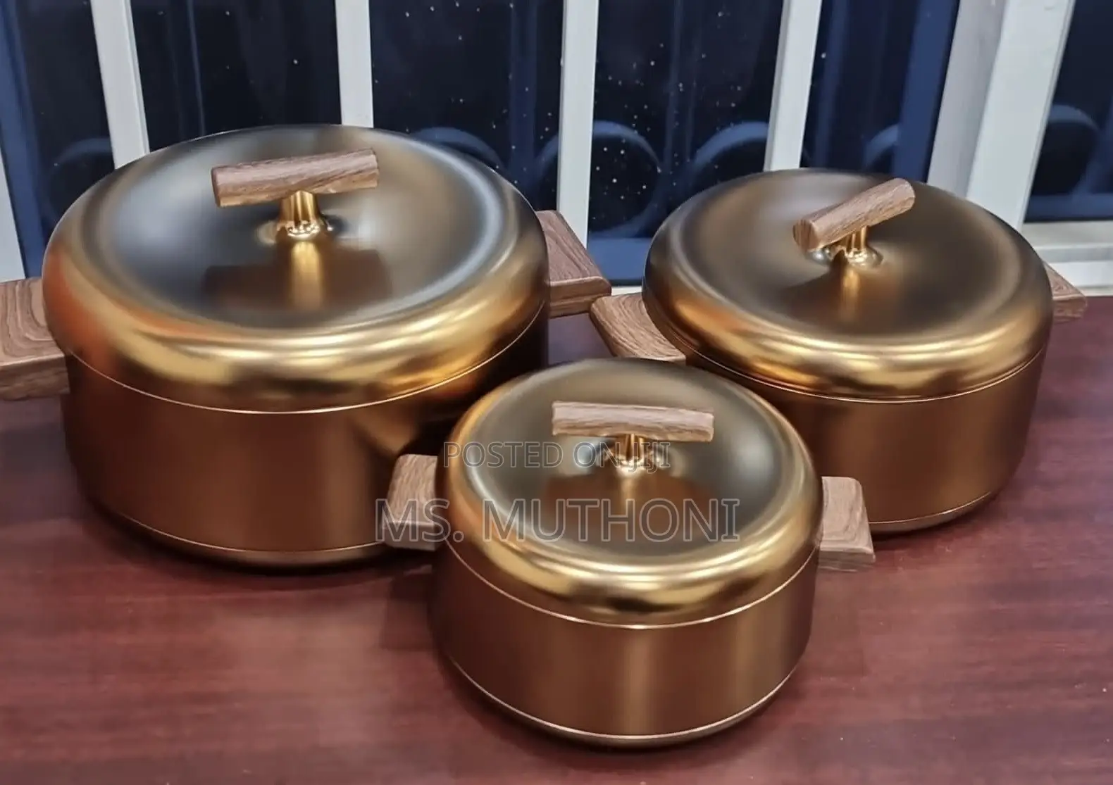 Luuxry Very High Quality Forever Gold Insulated Hotpots Now Available