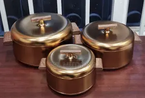 Luuxry Very High Quality Forever Gold Insulated Hotpots Now Available