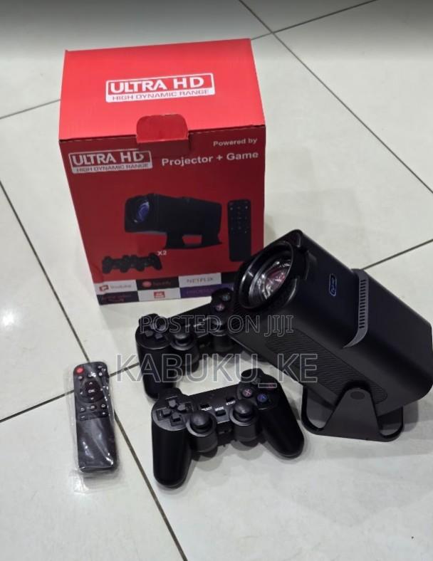 Android Smart Projector Hy 320 With Gaminng Console - main view