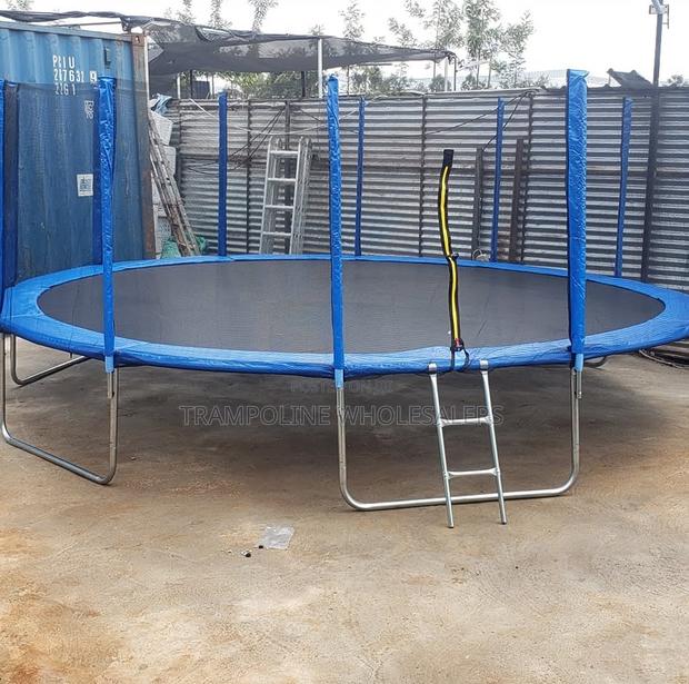 Safe Fun Kids Trampoline - main view