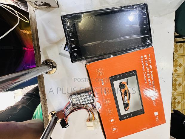 7 Inch Touch Screen Mp5 Bluetooth Car Radio With Rear Camera Support - main view