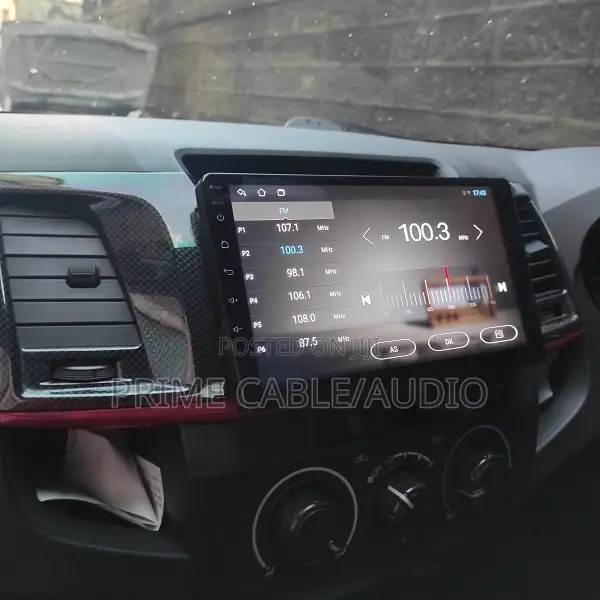 Toyota Vigo/Hilux/ Fortuner 2005-2007 Fitted With 9inchs Android Radio