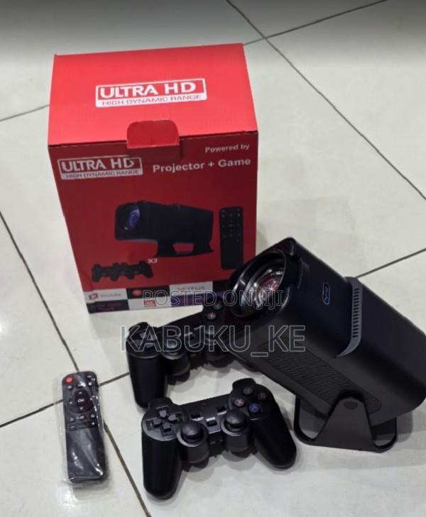 Hy320 Wifi Android Projector With Built-in Gaming Console - main view