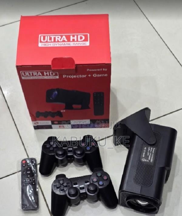 Hy320 Wifi Android Projector With Built-in Gaming Console - thumbnail 2
