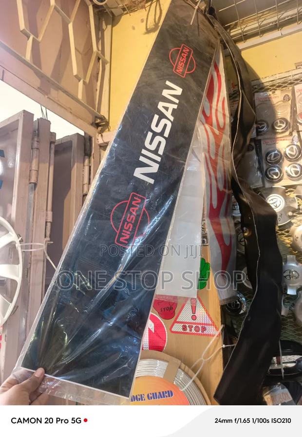 Car Front Window Windshield Nissan Branded Sticker - main view