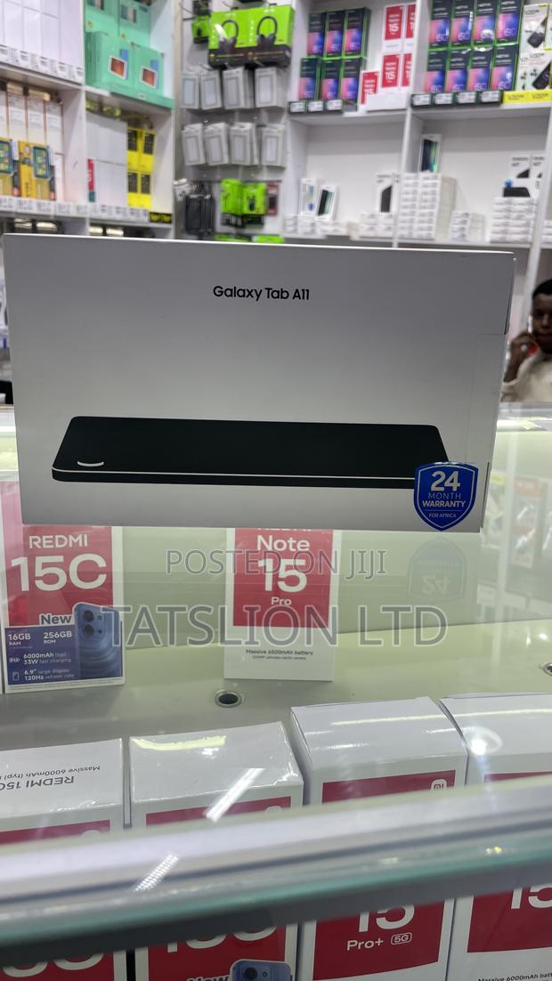 New Samsung Galaxy Tab A11 64 GB Black - thumbnail 4