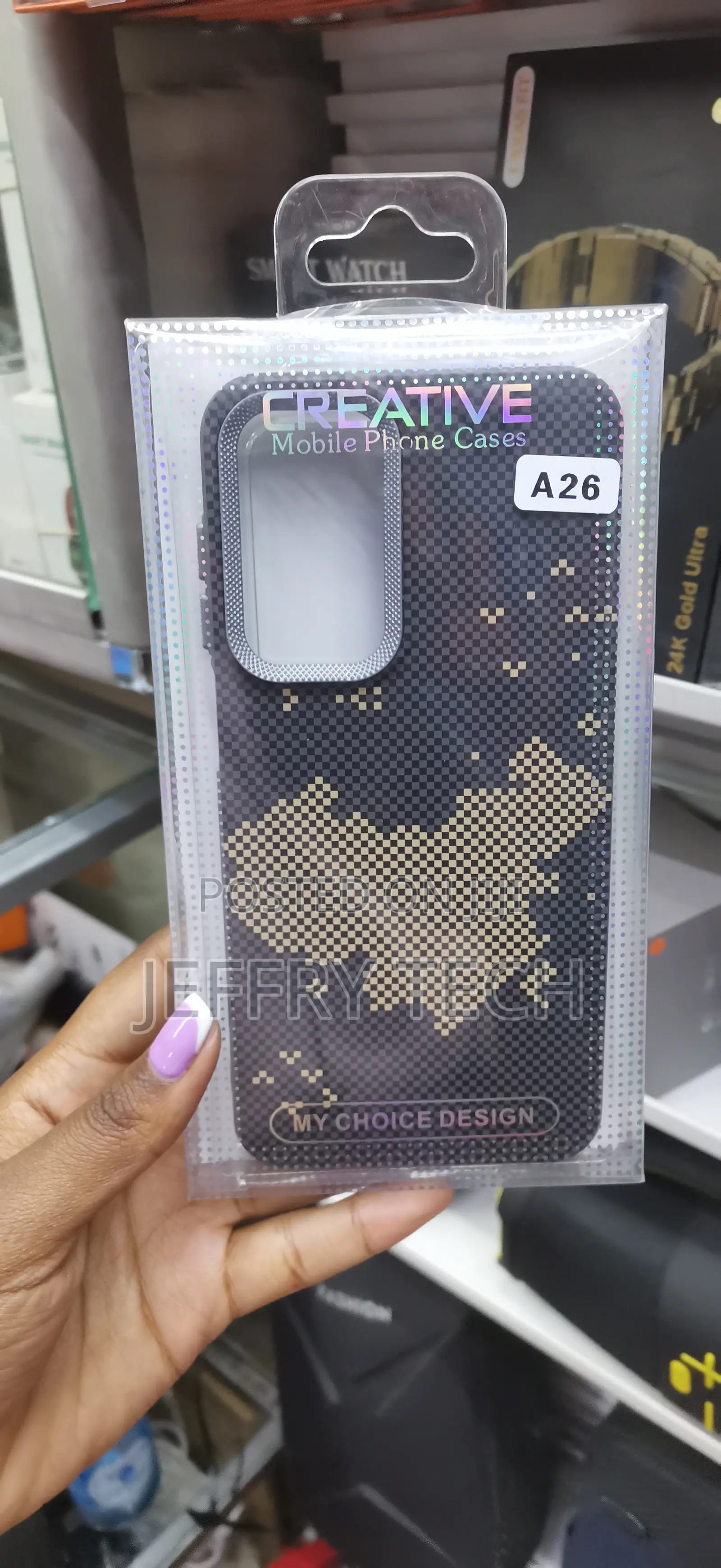 Ordere Samsung Galaxy A26 Carbon Fiber Texture Slim Case