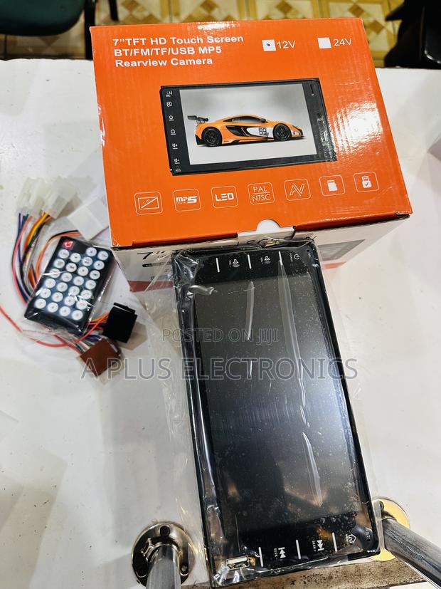 7 Inch Touch Screen Mp5 Bluetooth Car Radio Double Din Stereo - thumbnail 2