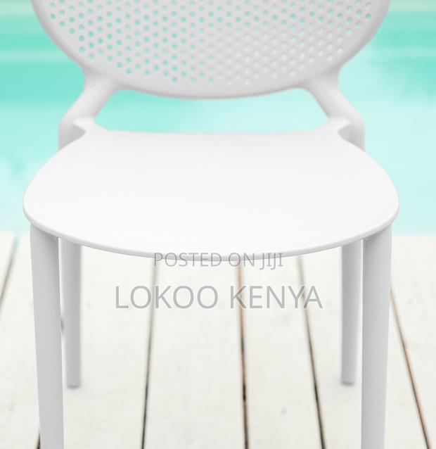 Dining Chair; Armless Durable Stackable Plasic Dining Chair - thumbnail 14