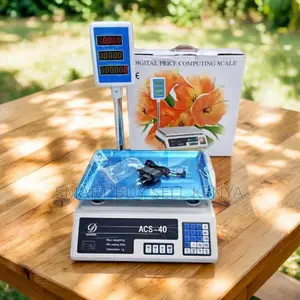 1 Year Warranty Acs 40 Led Digital Weighing Scale
