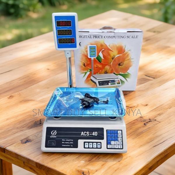 Longer Lasting Acs 40 Led Digital Weighing Scale