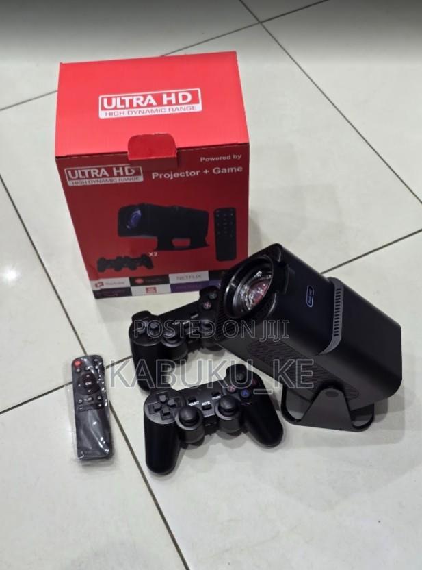 Hy320 Smart Android Home Theater Projector With Gaming Pads
