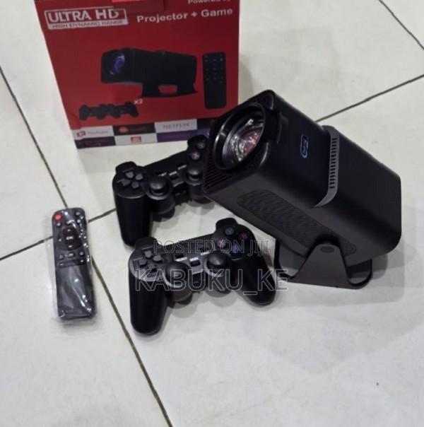 Hy320 Smart Android Home Theater Projector With Gaming Pads - thumbnail 3