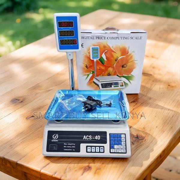 Top Quality Acs 40 Led Digital Weighing Commercial Scale