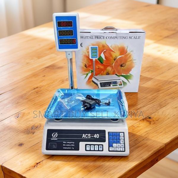 High Durability Acs 40 Led Digital Weighing Scale