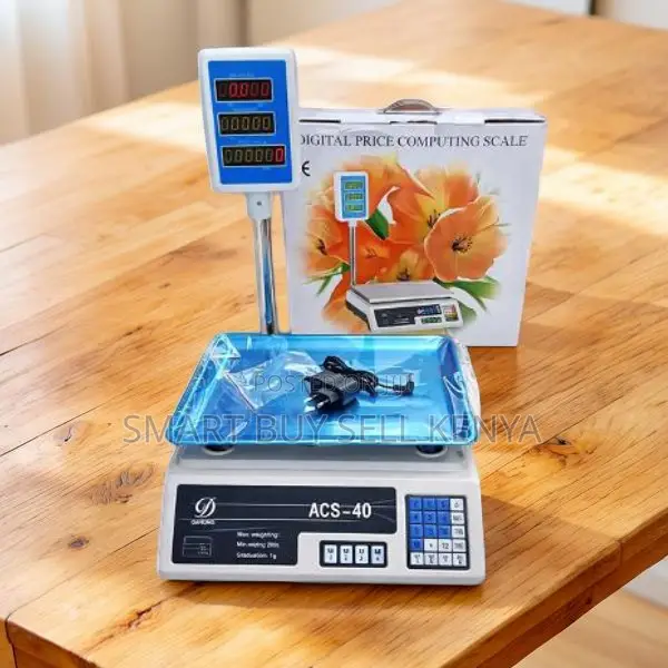 High Durability Acs 40 Led Digital Weighing Scale
