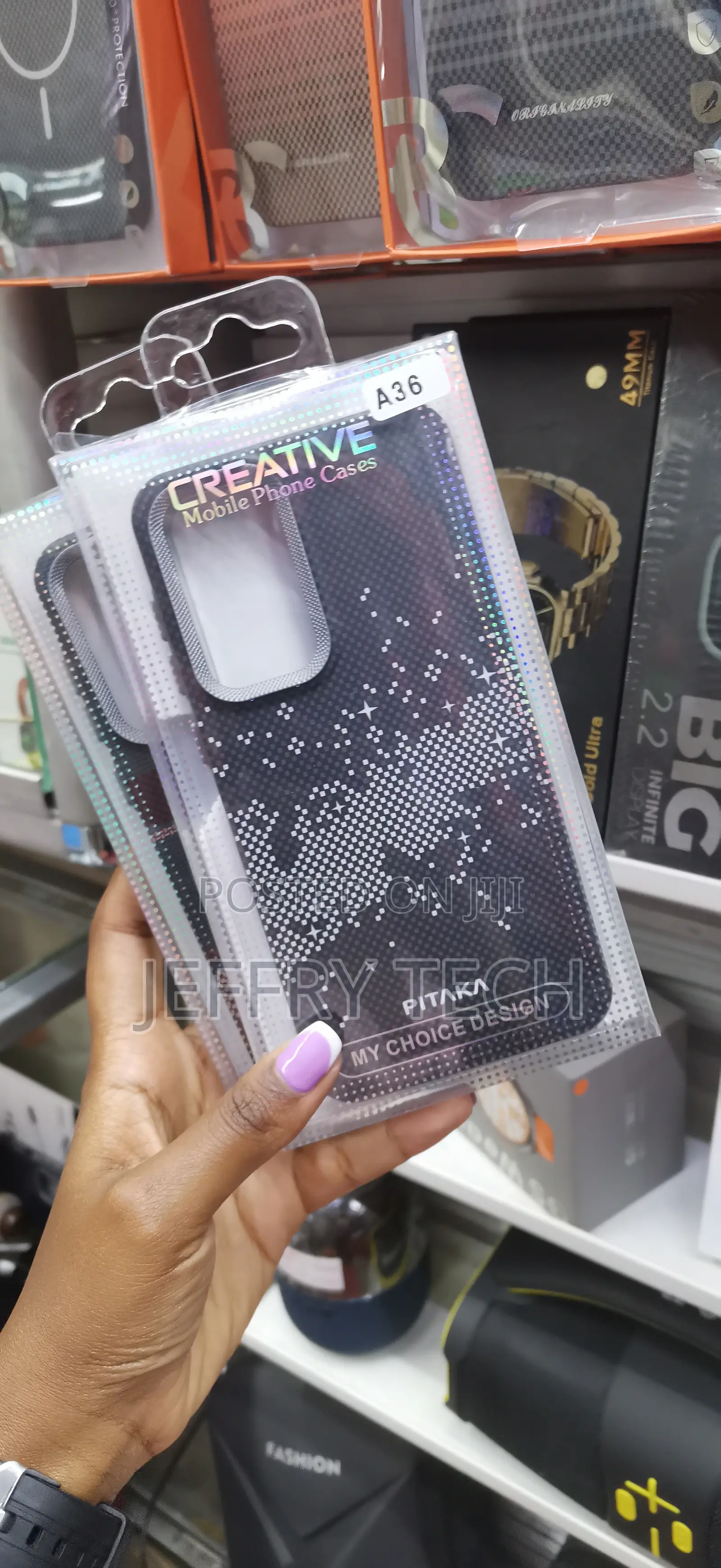 Miviar Samsung Galaxy A36 5g Carbon Fiber Thin Hybrid Pc Case