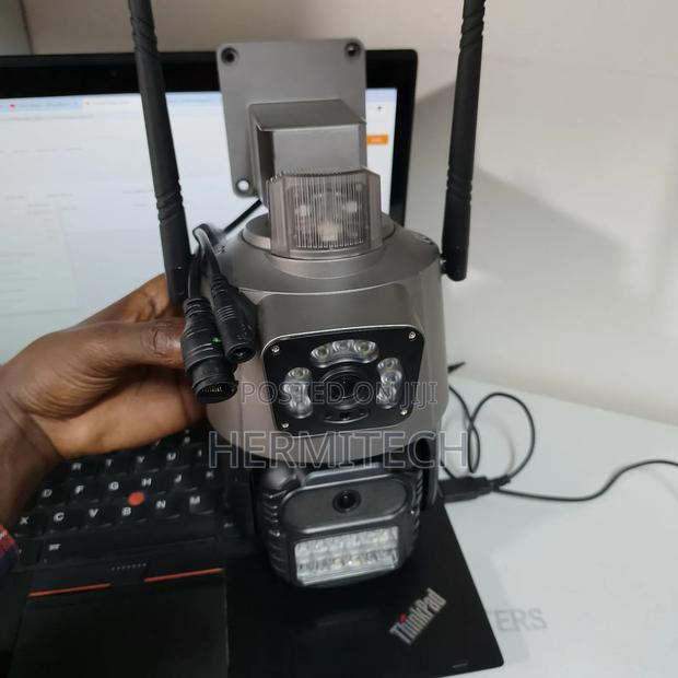 2 Lens 4g Electric Models With Ethernet Port and Siren for Alarm Push