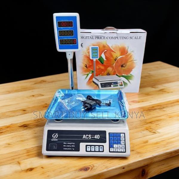 High Performance Acs 40 Led Digital Weighing Scale