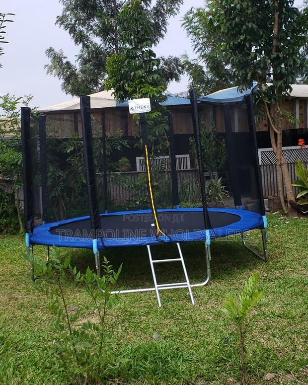 Best Backyard Entertainment Option Trampolines - main view