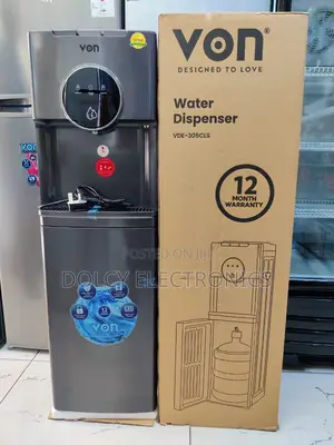 Von Vde-305cls Bottom Water Dispenser, Free Standing Electric Cooling