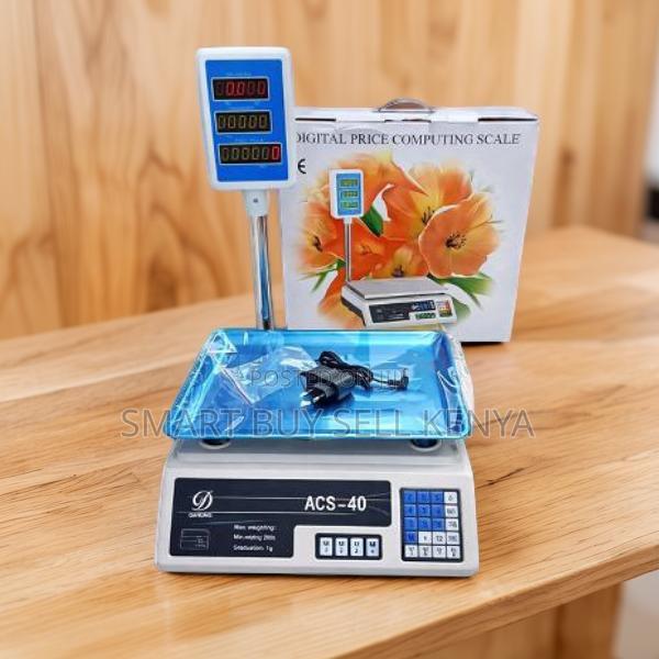 Plug and Play Acs 40 Led Digital Weighing Scale