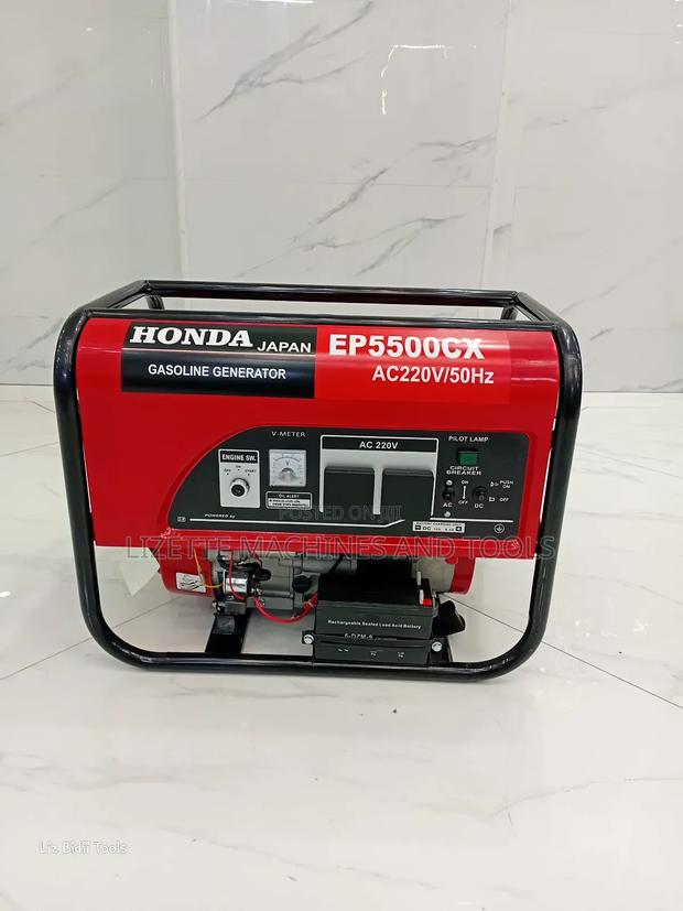 Honda 5.5kva Keystart Petrol Powered Generator