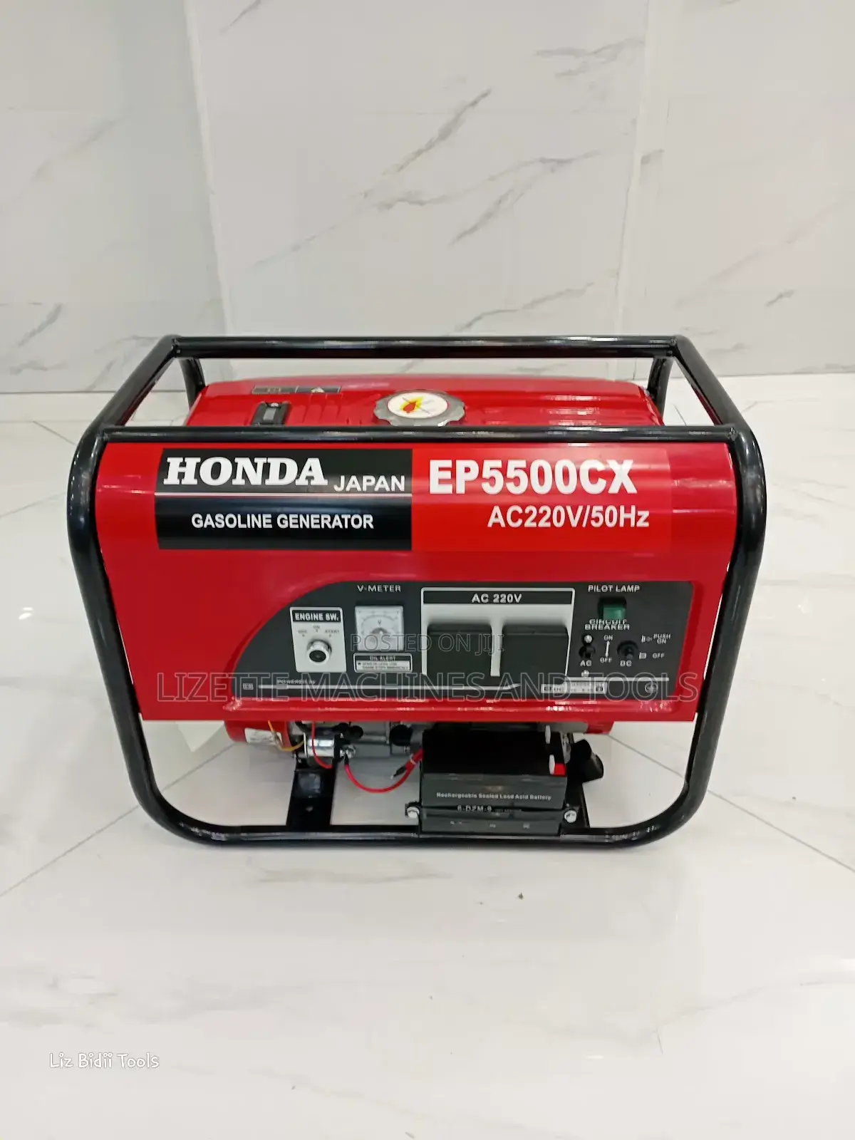 Honda 5.5kva Keystart Petrol Powered Generator