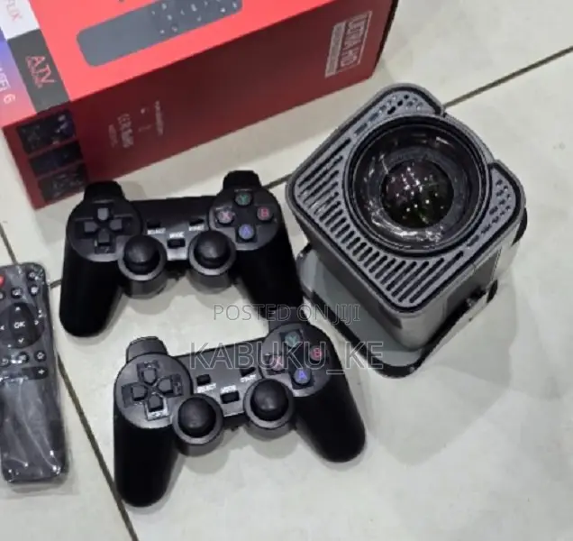 New Hy320 Android Wifi Projector With Built-in Gaming Console