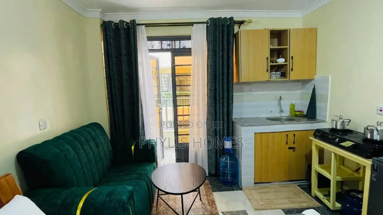 Staycation Furnished Studio Airbnb in South B