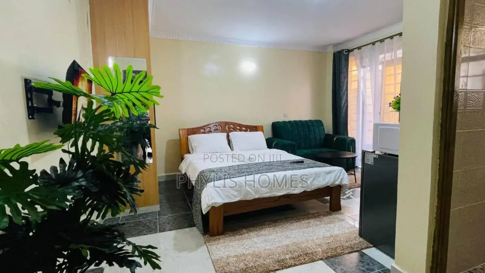 Staycation Furnished Studio Airbnb in South B