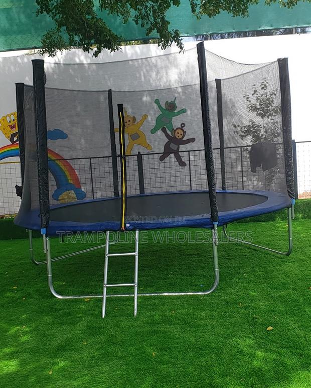 Strong Frame Safety Guaranteed Trampolines - main view