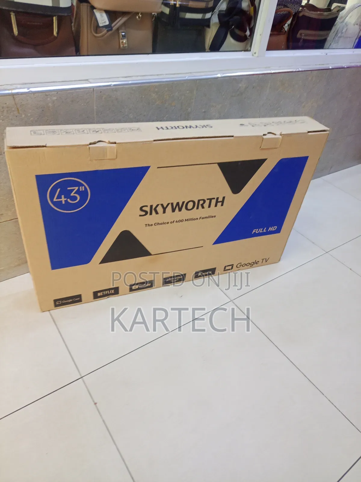Skyworth 43" Google FHD Tv – Hdr10 Chromecast Built-In