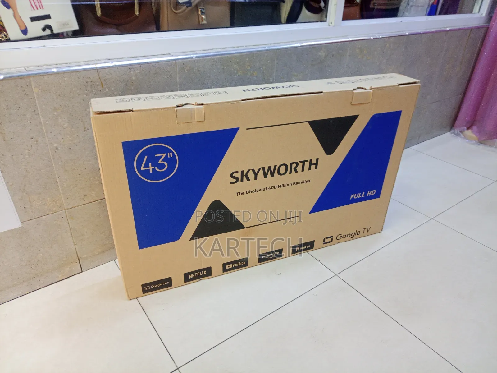Skyworth 43" Google FHD Tv – Hdr10 Chromecast Built-In