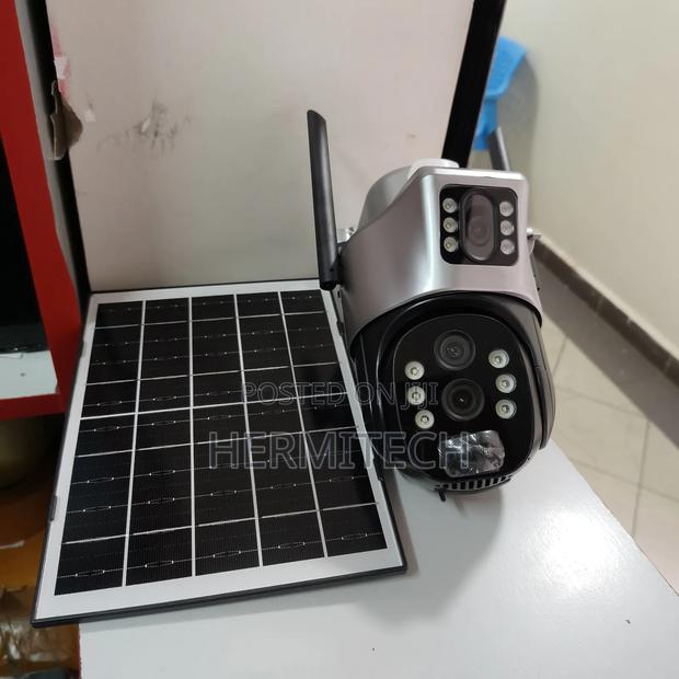 10x Zoom Solar PTZ Powered CCTV 4g With Panel