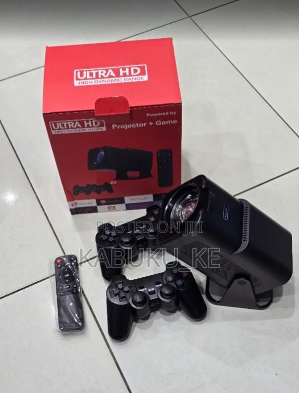 Hy320 Wifi Android Projector With Built-in Gaming Console - main view