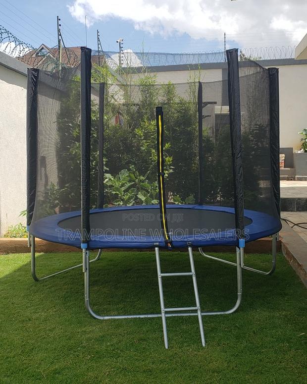 Durable Trampoline Built Tough - main view