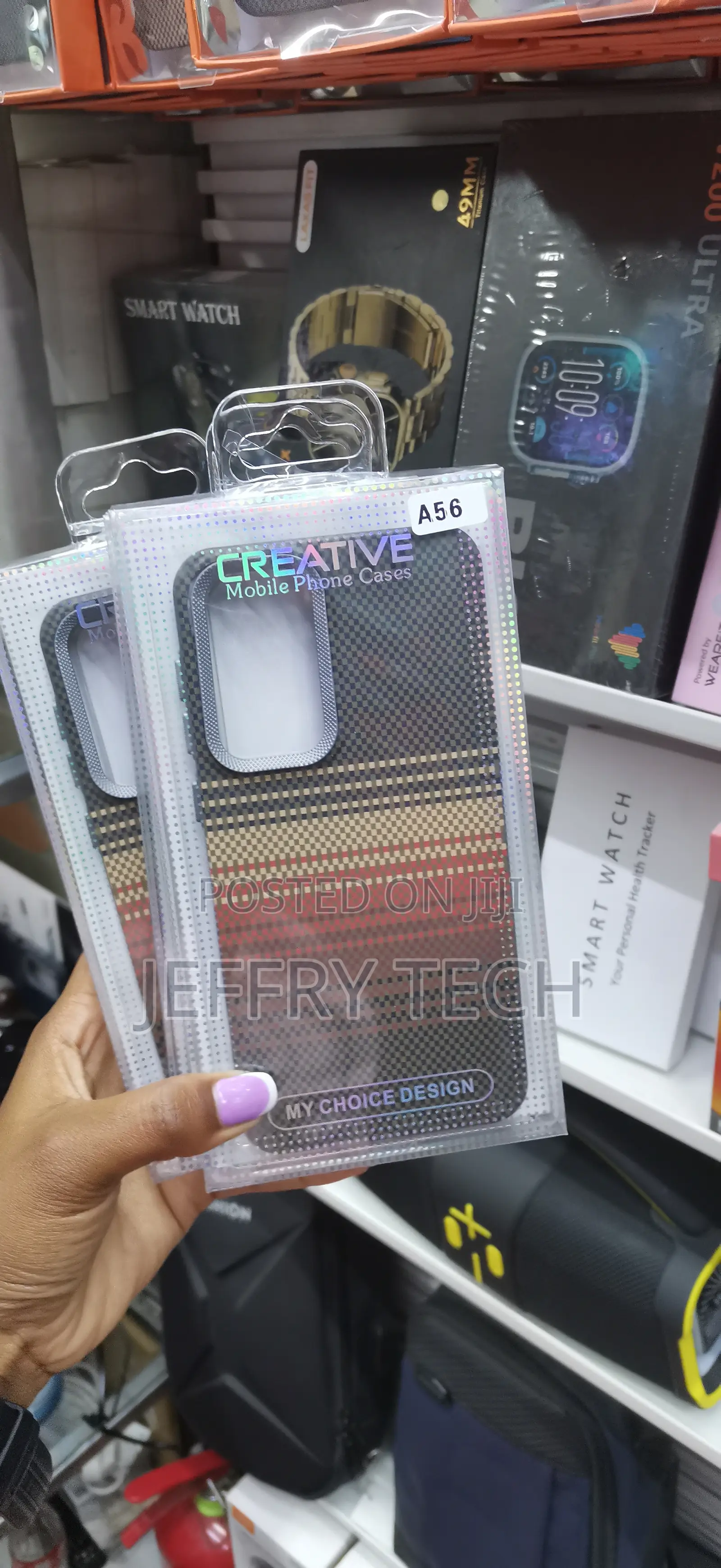 Tewer Samsung Galaxy A56 Hard Case Ultra Thin Hybrid Pc