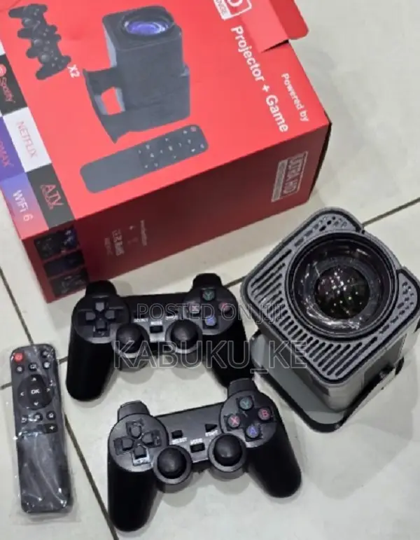 Hy320 Wifi Android Projector With Built-in Gaming Console